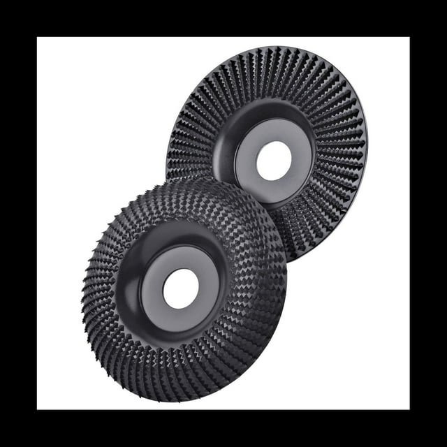 Juego de 2 Discos Abrasivos para Madera para Amoladoras Angulares de 125 Mm, Discos Abrasivos para Madera para Amoladoras Angulares