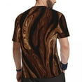 thumbnail image 4 of Tiger Print Running T-Shirt Beach Tropical Animal Awesome T Shirts Popular Tshirt For Mens, 4 of 5