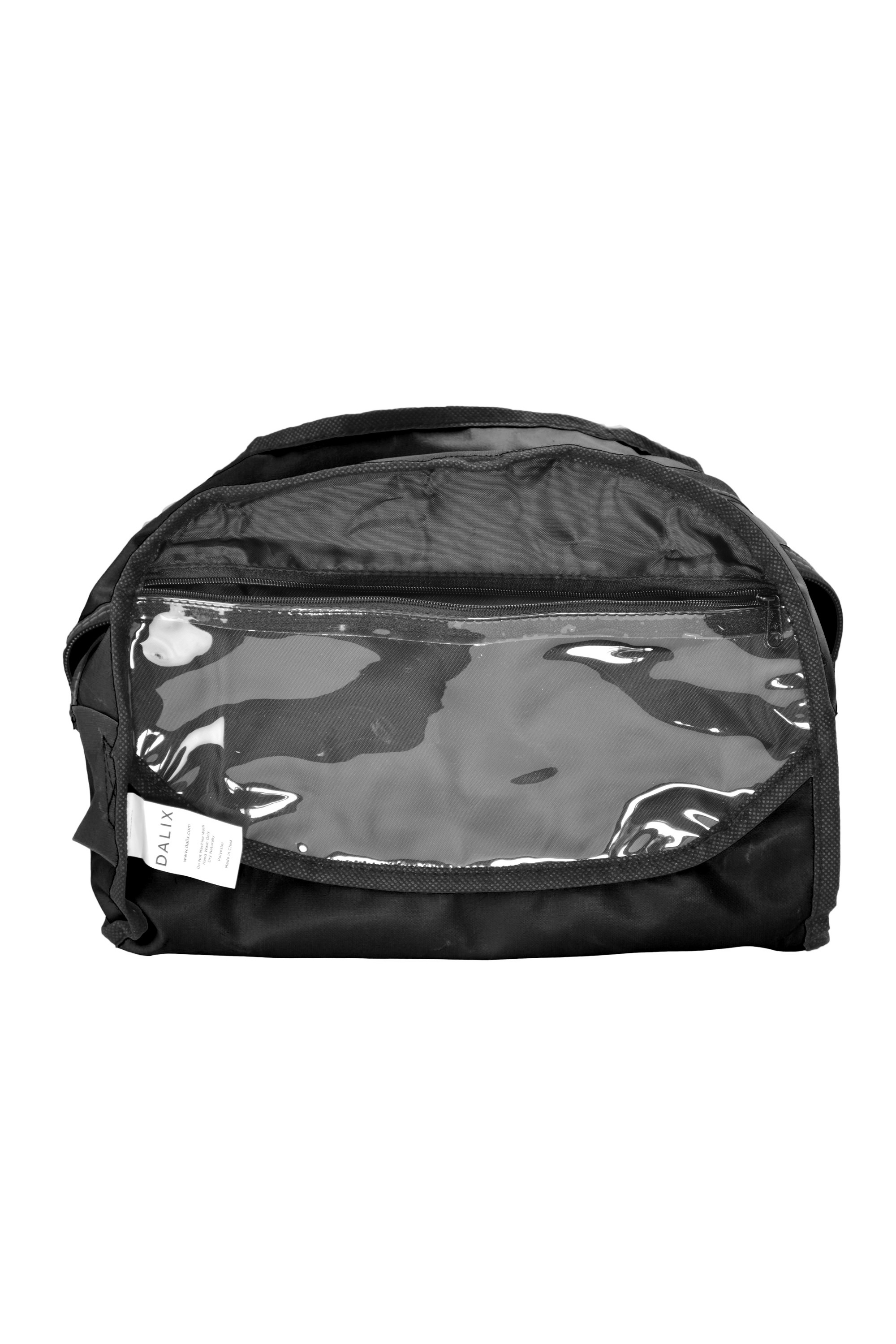 DALIX 12" Mini Duffel Gym Bag in Black photo 2