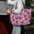 thumbnail image 7 of Xecao Cute Panda for versatile beach bag for women includes zipper pockets and waterproof material, ideal for vacations and adventures., 7 of 7