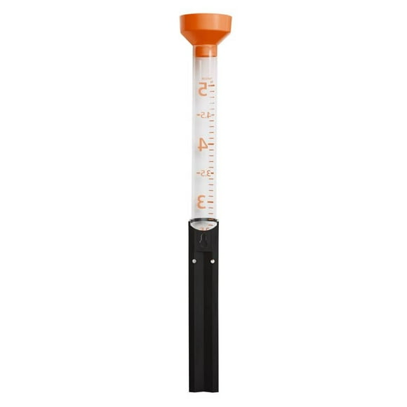 Pluviómetro Taylor Jumbo con soporte de 9,5 cm, capacidad de 125 ml