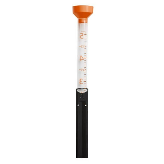 Pluviómetro Taylor Jumbo con soporte de 9,5 cm, capacidad de 125 ml