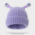 thumbnail image 2 of Ettsollp Funny Knitted Hat Knit Beanie Hat with Led Glowing Eyes Funny Cartoon Winter Warm Hat, 2 of 6
