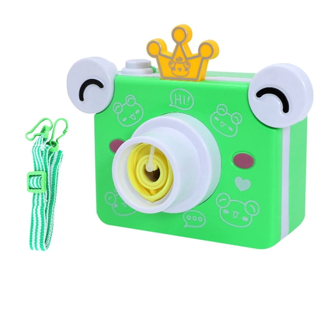 Bubble Blower Cartoon Camera Shape Automatic Bubble Maker Bubble Machine for Kid