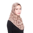 thumbnail image 4 of Suave Hijab Cap Bufanda Mujeres Musulmanas Pañuelo Islámico Árabe Mujer Diadema Turbante Likrtyny Para estrenar, 4 of 9
