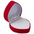 thumbnail image 2 of Corazón Joyero VelvHeart 25Pzas 4.5x4.5cm Terciopelo Rojo VentDepot, 2 of 6