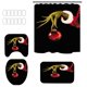 thumbnail image 1 of Grinch Decor Grinch Christmas Decorations Bathroom Grinch Christmas Decorations Christmas Snowman Print Toilet Bathroom Mat And Shower Curtain Four-Piece Set, 1 of 2