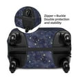 thumbnail image 4 of Lsque Watercolor Indigo Printed Luggage Cover, Travel Luggage Protector,Scratch and Dirt Resistant, Fits 18-32 Inch Luggage - Large, 4 of 9