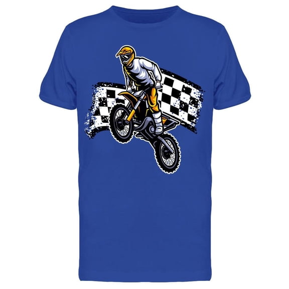 Motocross Design Logo Tee Men's -Image by Shutterstock