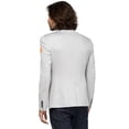 thumbnail image 3 of OppoSuits Deluxe Men's Blazers Supportswear - Sports Jersey - Soft Grey - US 36 Grey, 3 of 6