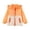 Orange, variant on REDARER Kids' Color Block Windbreaker Hooded Jacket Lightweight Waterproof Zipper Outwear with Pockets for Boys & Girls,12-18 Months