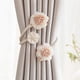 thumbnail image 1 of Curtain Ties, Flower Curtain Tie, Living Room Punching Decor, Home Decor, Wedding Decor, Party Supplies, Adjustable Metal Frame, For Bedroom, 1 of 8