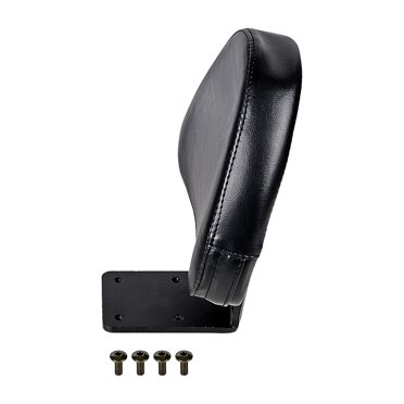 Black Synthetic Leather Passenger Backrest For Victory Motorcycles - Multiple Models