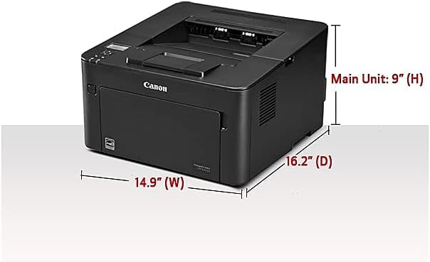 Canon imageCLASS LBP162dw Wireless Monochrome Laser Printer – Duplex, Mobile Printing, 2438C006