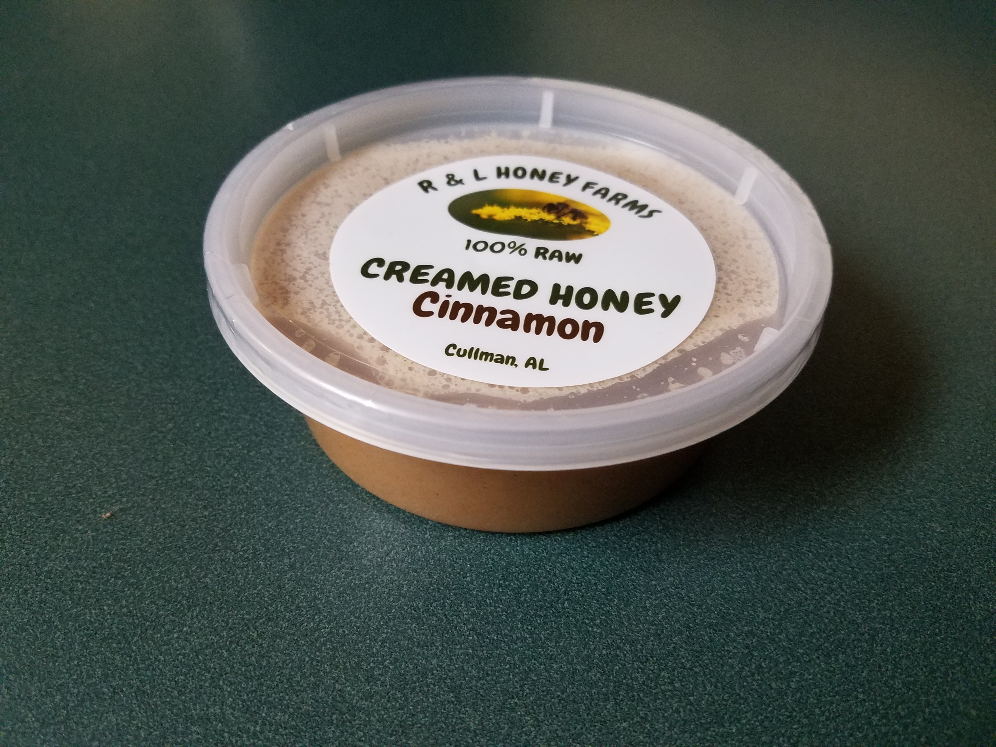 R & L Honey Farms Cinnamon Creamed Honey 8oz