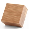 thumbnail image 6 of K-KED 2× Bamboo Velvet Square Single Ring Bangle Retail Jewellery Display Stand Holder-Beige, 6 of 9