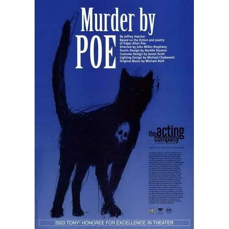 UPC: 0671863434297 | Murder by Poe Poster Broadway 11 x 17 In – 28cm x 44cm
