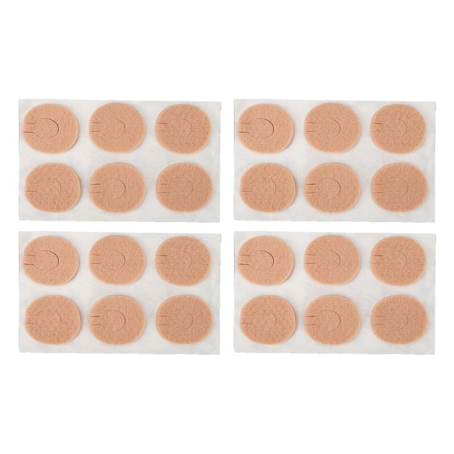 Almohadillas insensibles de fieltro, 24 piezas Almohadillas de fieltro para maíz Almohadillas para maíz Almohadillas de fieltro para maíz diseñadas a medida