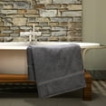 thumbnail image 3 of Luxury Hotel & Spa Collection Highly Absorbent, Quick Dry 100% Turkish Cotton 700 GSM, Eco Friendly Towel, for Bathroom Dobby Border Soft Bath Towel Set 27 X 54 -Gray, Bath Towels - Set of 4, 3 of 6