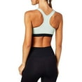 thumbnail image 2 of Nike Women's Classic Padded Sports Bra X-Small Pistachio/Black 823312-321, 2 of 3