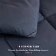 thumbnail image 4 of Edredón MIOTO Oversized King 325 x 305 cm gris para todas las estaciones, 4 of 9