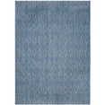 thumbnail image 3 of Safavieh Courtyard Teodor Geometric Indoor/Outdoor Area Rug, Navy, 9' x 12', 3 of 14