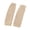 Beige, variant on 1 Pair Fall Winter Gloves Half Fingers Knitted Faux Fur High Elasticity Non-slip Arm Warmers Pure Color Arm Sleeves Keep Warm Windproof Cycling Arm Covers