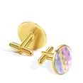 thumbnail image 3 of Easter Men's Cufflinks for Formal Wear | Made of Stainless Steel | Ideal for Business Meetings, 3 of 6