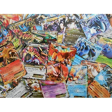 30 Pokemon Card Lot w/ 1 Ultra Rare (1 Ex, Lv.x, Prime, Break, Full Art, Shiny, Secret Rare) and 6 Holos and 4 rares - Range from all