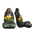 thumbnail image 3 of Sikiie Colorful Viper Snake Car Seat Covers 2PCs Front Car Seat Covers Universal fit for Most Cars SUVs and Trucks-1, 3 of 9