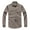 Khaki, variant on IROINNID Shirt with Pocket for Men Long Sleeve Turndown Quick-drying With Buttons And s Coat,Dark Gray