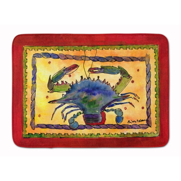 Crab Machine Washable Memory Foam Mat