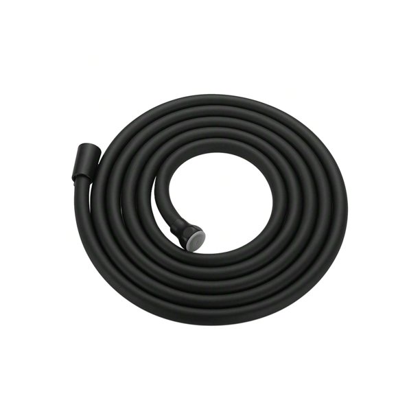 BESy Matte Black Shower Hose Extra Long PVC Hose For Handheld Shower Head Flexible Hand Held Shower Hose Replacement RV Shower Hose For Bathing Toilet