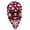 Dark red, variant on LICEWO Waterfall Style Wedding Bouquet Decorated With Shimmering Rhinestones For Bridal Ceremony Accessory