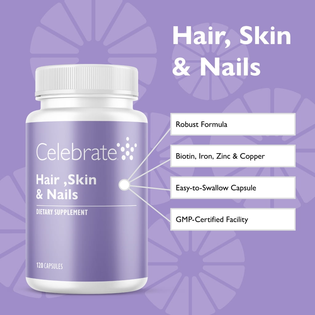 Celebrate Vitamin Hair, Skin and Nails Capsule