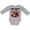 AC-Heather Grey, variant on Inktastic Pop Pop's Little Ladybug Boys or Girls Long Sleeve Baby Bodysuit