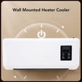 thumbnail image 3 of Calentador De Radiador Eléctrico, Calentador Eléctrico De Montaje De Pared Máquina De Aire Acondicionado Pequeño Con Control Remoto Para Uso Durante Todo El Año, 3 of 7