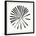 thumbnail image 2 of Parvez Taj Black Floral Brh Framed Wall Art, 2 of 6