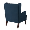 thumbnail image 4 of Button Tufted Wing Chair Maxwell/Navy, 4 of 5