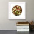 thumbnail image 5 of Gallery Pops Nickelodeon Teenage Mutant Ninja Turtles: Mutant Mayhem - Pizza Time Wall Art, White Framed Version, 12" x 12", 5 of 5
