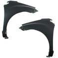 thumbnail image 4 of For 13-15 Chevy Spark Front Fender w/o Rocker Molding Holes Left Right SET PAIR, 4 of 5