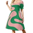 thumbnail image 3 of Vestido de manga corta olao-olavia by okaio créations 2017 Ropa de mujer vestidos estilo coreano, 3 of 7