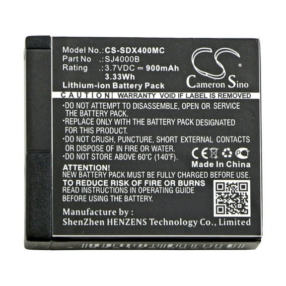 Battery for SkyCam Eken H8 H9 PG1050 EKO Qumox Midland H3 H5 S009 SJ4000B BR-01