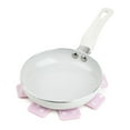 thumbnail image 2 of Brooklyn Steel Co. 2 Piece Mini Nonstick Fry Pan & Felt Protector, Holly Berry – Pink, 2 of 4