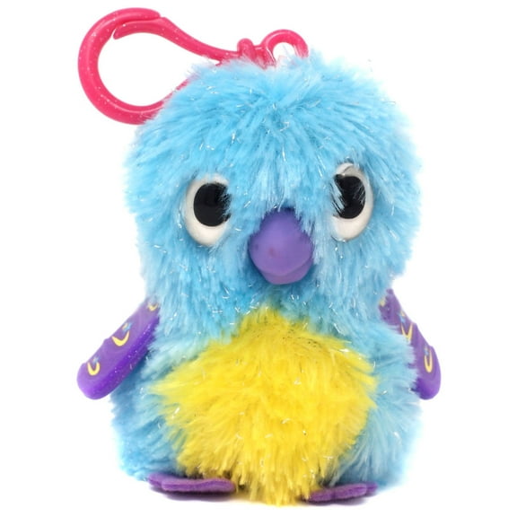 Glittering Garden Hatchimals Mini Plush Clip-On [Blue, Purple & Yellow]