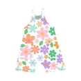 thumbnail image 4 of Zpanxa Girls Shorts Polyester Spandex Print Pattern Sleeveless Overalls with Pockets 5-6 Years, 4 of 5