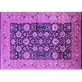 thumbnail image 1 of Ahgly Company Indoor Rectangle Oriental Purple Industrial Area Rugs, 2' x 5', 1 of 4