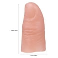 thumbnail image 4 of 6 Sets Magician Props Silk Scarves Simulation Finger Cots Fake Fingers for Stage Performance, 4 of 7