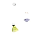 thumbnail image 2 of Person Badminton Trainer Self Hitting Line Suction Cup Trainer One Person Playing Elastic Spinning Badminton, 2 of 9