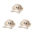 thumbnail image 3 of Dalazy Stylish And Eco-friendly Children S Rabbit Straw Hat For Outdoor Fun Children's Rabbit Straw Hats beige （52-54cm） 3Set, 3 of 6